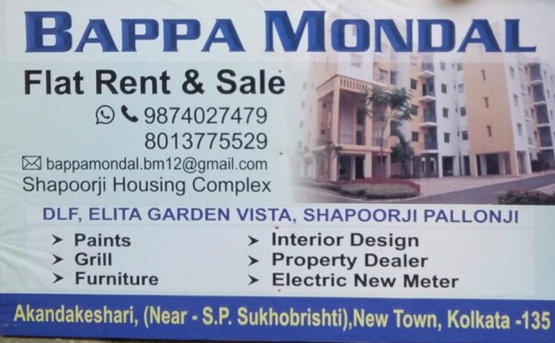 BAPPA MONDAL Flat Rent or Sell