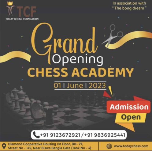 TODAY CHESS FOUNDATION CHESS ACADEMY