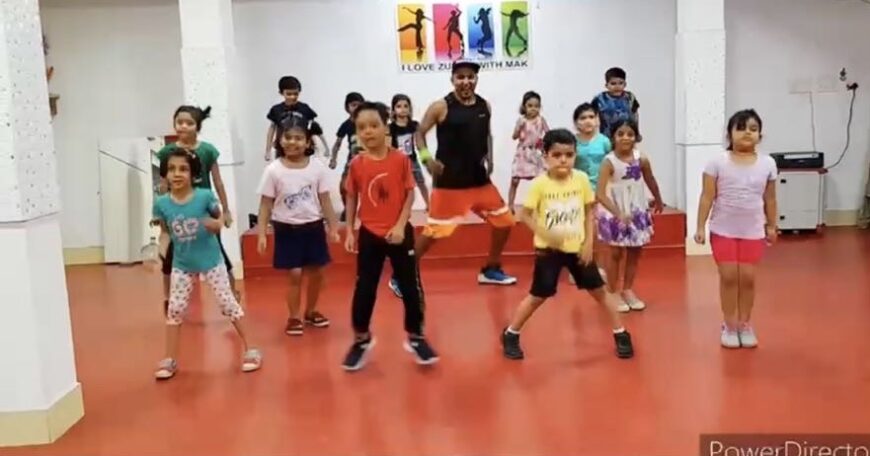 Bollywood dance class