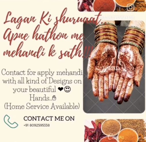 Mehendi Home Service