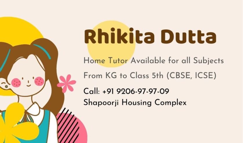 Home Tutor for all subjects