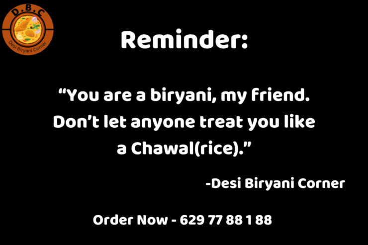 DESI BIRYANI CORNER