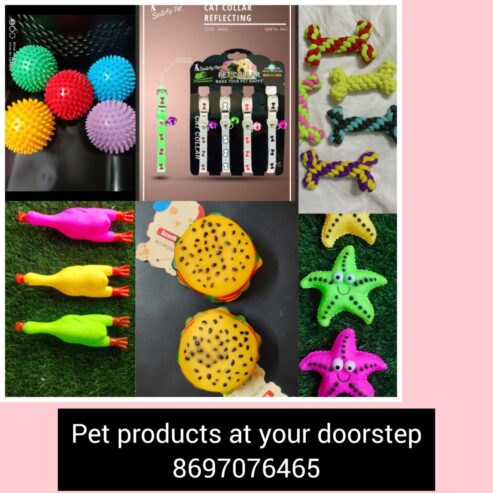 Pet products for dogs and cats