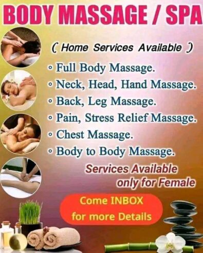 Body message spa home service