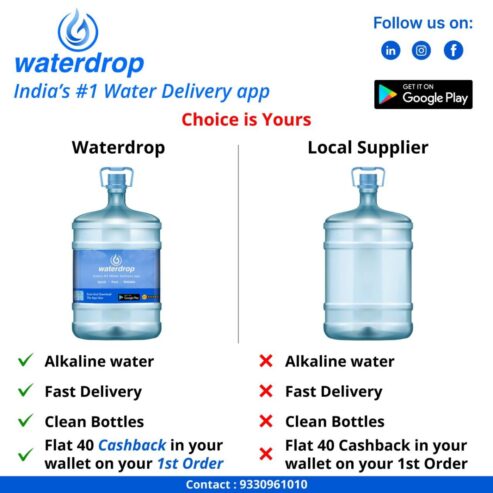 Waterdrop Water Delivery