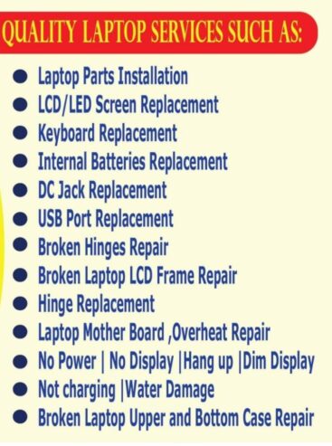 Laptop Repairing ( AHANA INFOTECH)