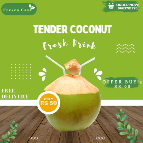 Tender coconut / dabh / coconut water