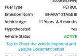 Driving licence new 2w