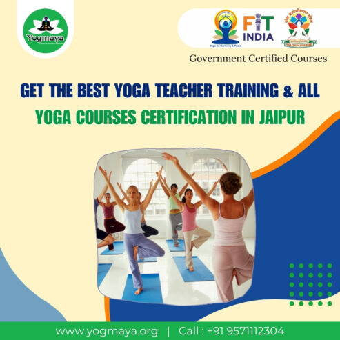 Get the Best Yoga Teacher Training & all Yoga Courses Certification In Jaipur