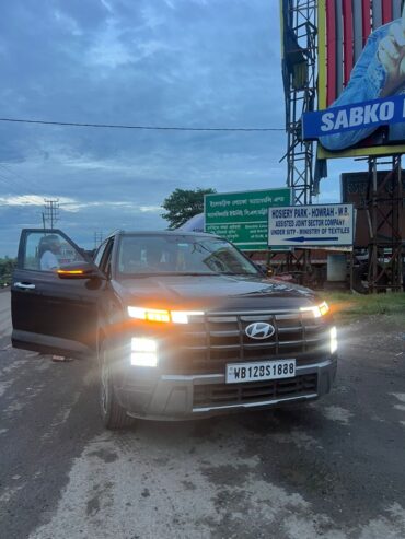 Black Hyundai Creta Car for Rent